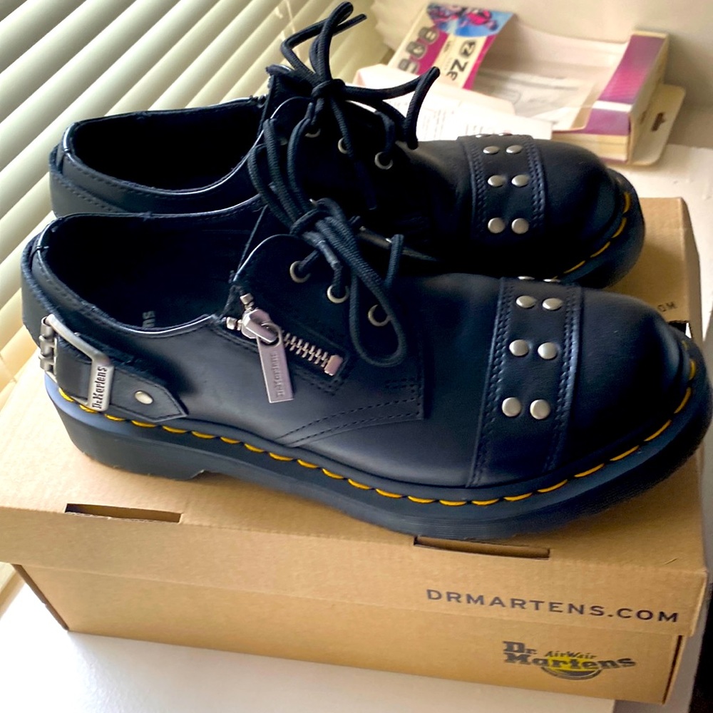 COPY - Dr Martens 1461 HDW black oxford nib sz 7